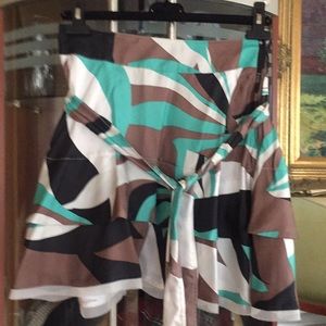 Brand new diesel silk skirt  with ruffles
